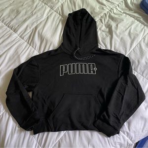 Cropped Puma hoodie